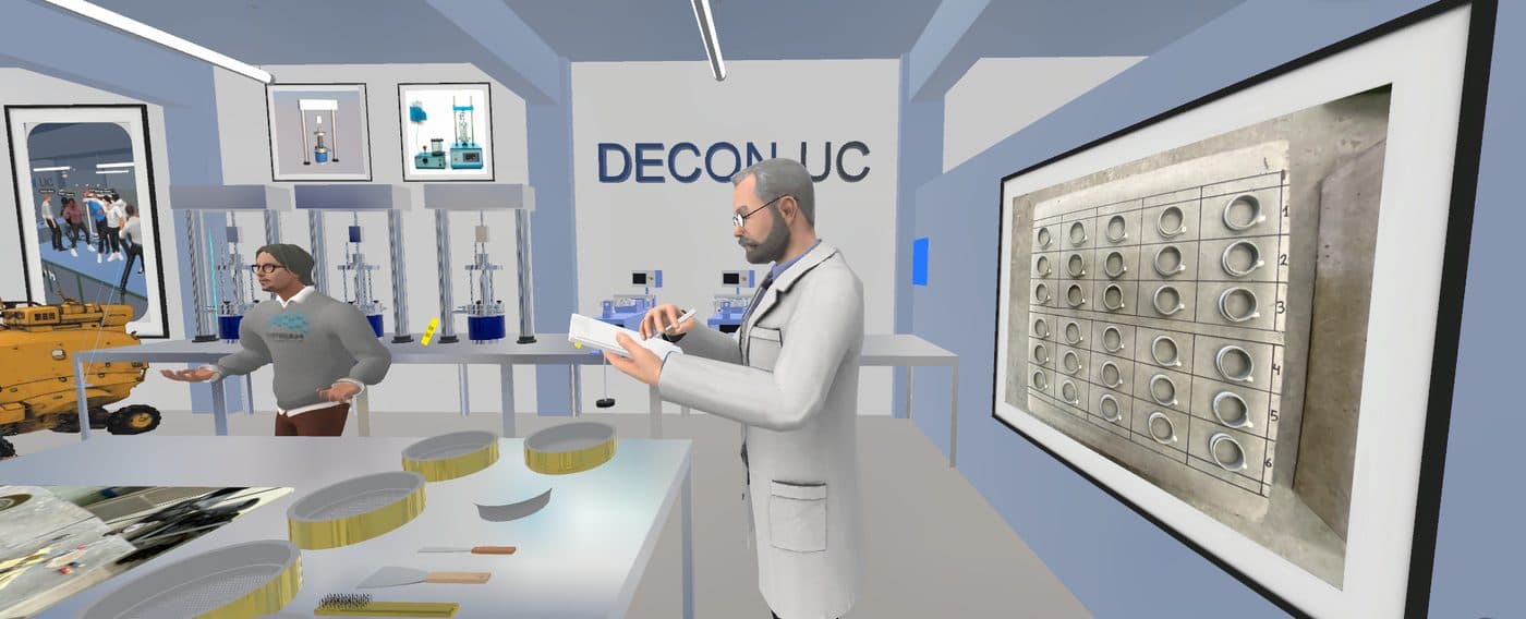Laboratorio DECON UC · Ensayo de materiales